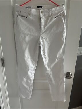 Talbots White Slim Skinny Jeans